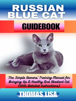 cover image of RUSSIAN BLUE CAT GUIDEBOOK